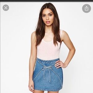 Kendall and Kylie Jean Mini skirt